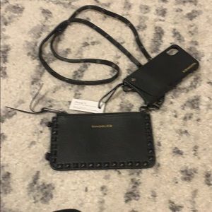 • Phone case plus attachable clutch •